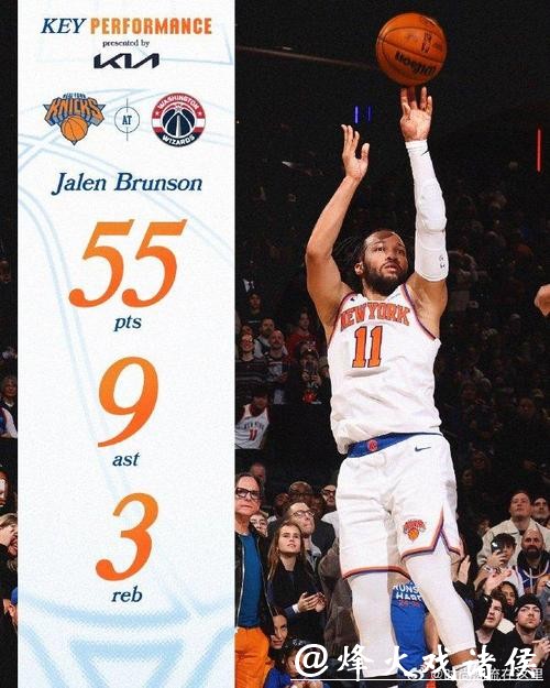 布伦森55分尼克斯豪取7连胜 老鹰灭热火3连胜